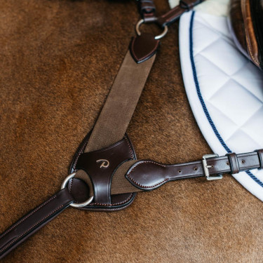 Pad de protection pour collier de chasse 5 points Dy'on Marron