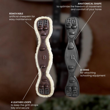 Sangle Courte Anatomique mouton Kentucky Marron Sangle Courte Anatomique mouton Kentucky Marron
