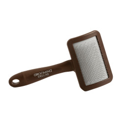 Brosse pour nettoyer les velcros Grooming Deluxe Beige