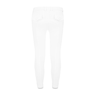 Pantalon Miami City Kentucky grip genoux fille Blanc