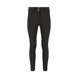 Pantalon d'équitation Kentucky Miami grip genoux femme Noir