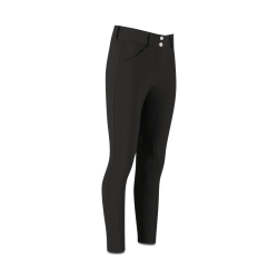 Pantalon d'équitation Kentucky Miami grip genoux femme Noir