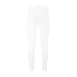 Pantalon d'équitation Kentucky Miami grip genoux femme Blanc