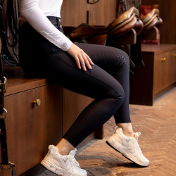 Pantalon d'équitation Kentucky Miami grip genoux femme Marine Bleu marine Pantalon d'équitation Kentucky Miami grip genoux femme Marine Bleu marine