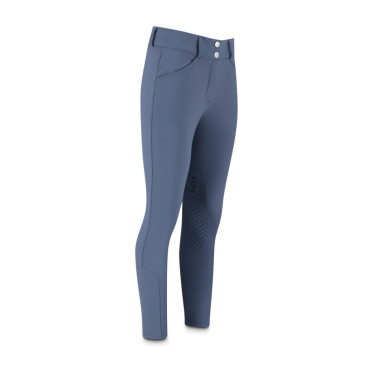 Pantalon d'équitation Kentucky Miami grip genoux femme Bleu océan