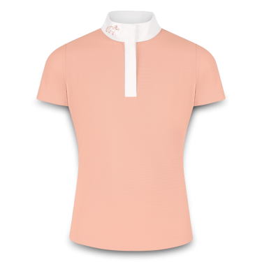 Polo de concours Kentucky Tokyo manches courtes fille Vieux rose Polo de concours Kentucky Tokyo manches courtes fille Vieux rose