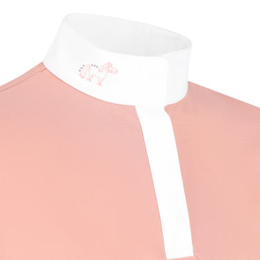 Polo de concours Kentucky Tokyo manches courtes fille Vieux rose Polo de concours Kentucky Tokyo manches courtes fille Vieux rose