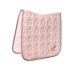 Tapis de selle Kentucky Licorne Pailleté Rose pâle