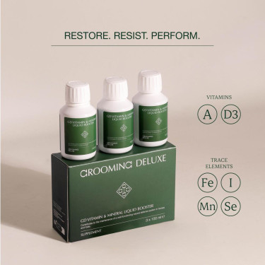 Vitamin & Mineral Liquid Booster Grooming Deluxe by Kentucky