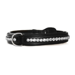 Collier pour chien Equestrian Stockholm strass Noir édition