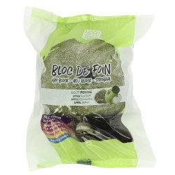 Bloc de foin Hippo-Tonic saveur pomme