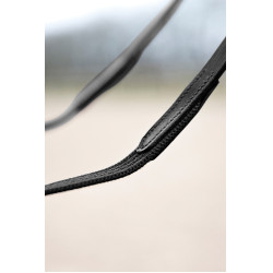 Rênes sangle Horze Slender Noir Rênes sangle Horze Slender Noir