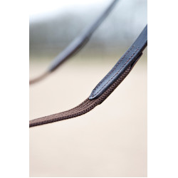 Rênes sangle Horze Slender Marron Rênes sangle Horze Slender Marron