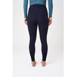 Pantalon fond peau silicone Tiffany B Vertigo femme Bleu marine foncé