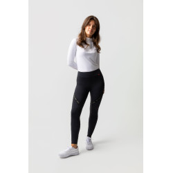 Legging B Vertigo Jenny à fond peau femme Noir