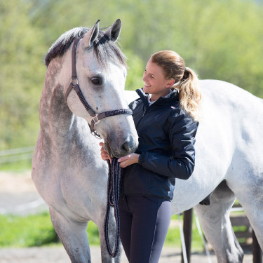 Veste femme Horze Supreme Alexa Bleu marine Veste femme Horze Supreme Alexa Bleu marine