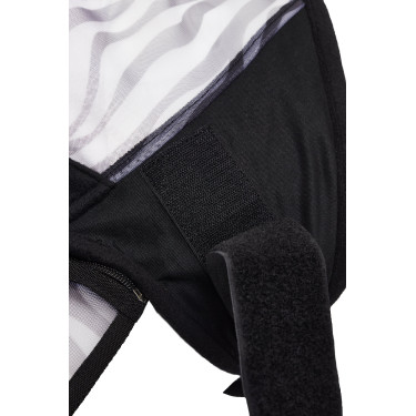 Masque anti-mouches Zebra Horze Noir Masque anti-mouches Zebra Horze Noir