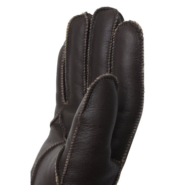 Gants en peau de mouton Lana Supreme Horze Marron foncé Gants en peau de mouton Lana Supreme Horze Marron foncé