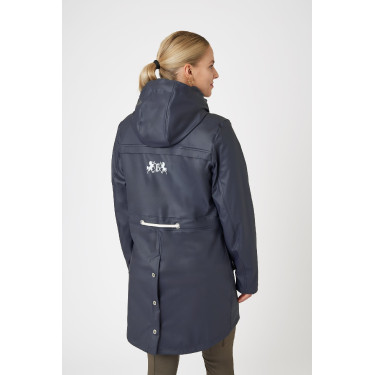 Imperméable en PU Emma femme B Vertigo Bleu marine foncé