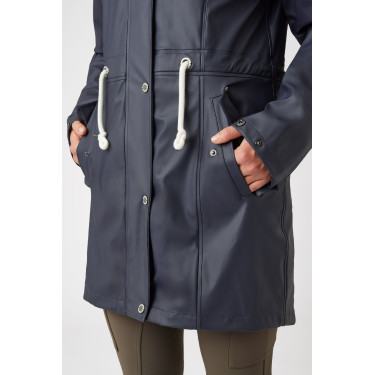 Imperméable en PU Emma femme B Vertigo Bleu marine foncé