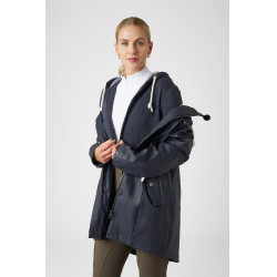 Imperméable en PU Emma femme B Vertigo Bleu marine foncé