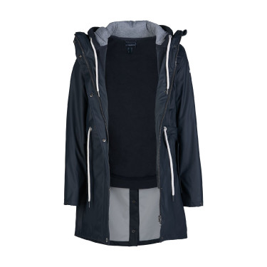 Imperméable en PU Emma femme B Vertigo Bleu marine foncé