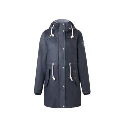 Imperméable en PU Emma femme B Vertigo Bleu marine foncé