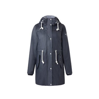 Imperméable en PU Emma femme B Vertigo Bleu marine foncé