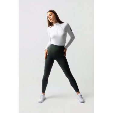 Legging thermique B Vertigo sans coutures grip intégral Leonora Vert scarabé Legging thermique B Vertigo sans coutures grip intégral Leonora Vert scarabé