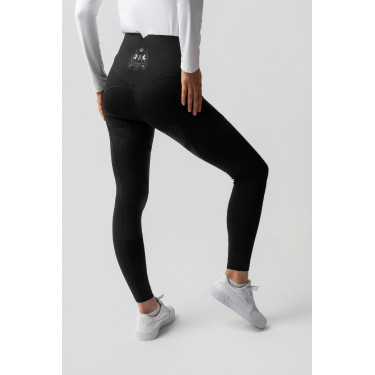 Legging thermique B Vertigo sans coutures grip intégral Leonora Noir beauté