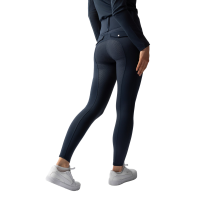 Legging thermique hybride Horze Anya full grip Blueberry Bleu