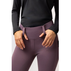 Legging thermique hybride Horze Anya full grip Violet silex Legging thermique hybride Horze Anya full grip Violet silex
