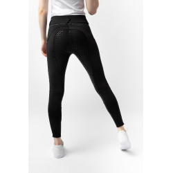 Pantalon d'équitation Corinne Thermo Horze full grip Noir