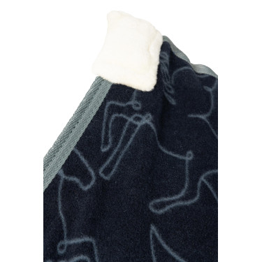 Couverture polaire pour poney Horze Pegasus Blueberry Bleu Couverture polaire pour poney Horze Pegasus Blueberry Bleu