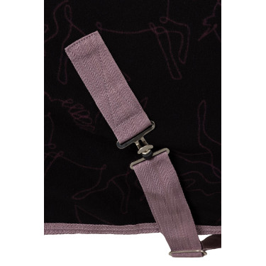 Couverture polaire pour poney Horze Pegasus Silex Gris