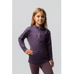 T-shirt d'entraînement Pegasus enfant Horze Silex Gris