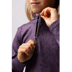 T-shirt d'entraînement Pegasus enfant Horze Silex Gris