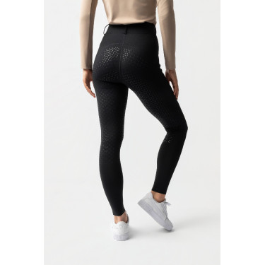 Legging d'hiver femme grip intégral Horze Dea Noir Legging d'hiver femme grip intégral Horze Dea Noir