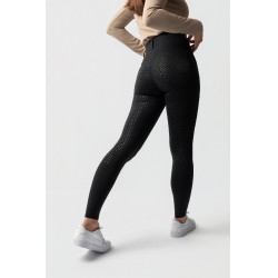 Legging d'hiver femme grip intégral Horze Dea Noir Legging d'hiver femme grip intégral Horze Dea Noir