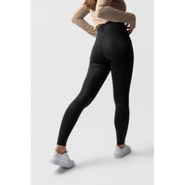 Legging d'hiver femme grip intégral Horze Dea Noir Legging d'hiver femme grip intégral Horze Dea Noir