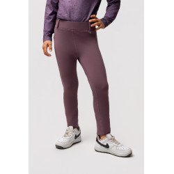 Legging Horze Dea enfant Thermo avec Grip Complet Silex Gris