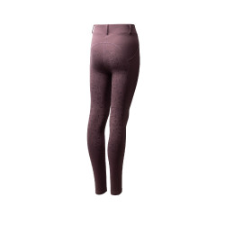 Legging Horze Dea enfant Thermo avec Grip Complet Silex Gris