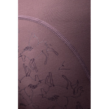 Legging Horze Dea enfant Thermo avec Grip Complet Silex Gris