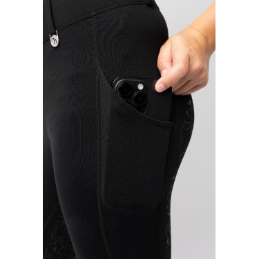 Legging Horze Dea enfant Thermo avec Grip Complet Noir Legging Horze Dea enfant Thermo avec Grip Complet Noir