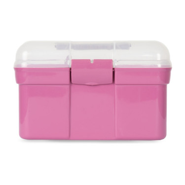 Boîte et brosses de pansage Horze enfant Violet rouge Bordeaux