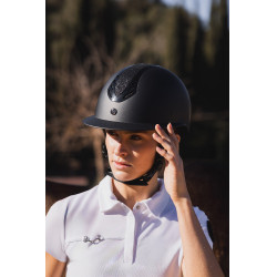 Casque d'équitation Horze Celeste Noir / noir Casque d'équitation Horze Celeste Noir / noir