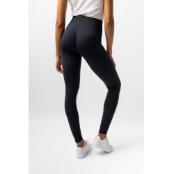 Legging Scrunch Horze Nessa full grip sans coutures Noir