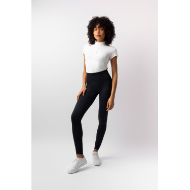 Legging Scrunch Horze Nessa full grip sans coutures Noir