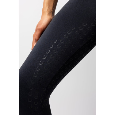 Legging Scrunch Horze Nessa full grip sans coutures Noir
