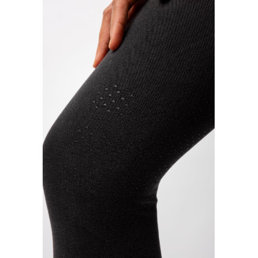 Pantalon Horze Carolyn denim fullgrip femme Noir Pantalon Horze Carolyn denim fullgrip femme Noir